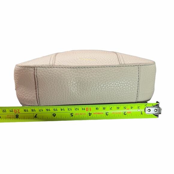 Fossil Gemma Cream Pebbled Leather Crossbody Small Camera Bag Adjustable Strap - Picture 5 of 9